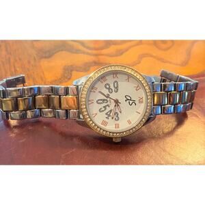 Women's 40mm Two tone Daniela Swaebe Watch, Crystal Accents